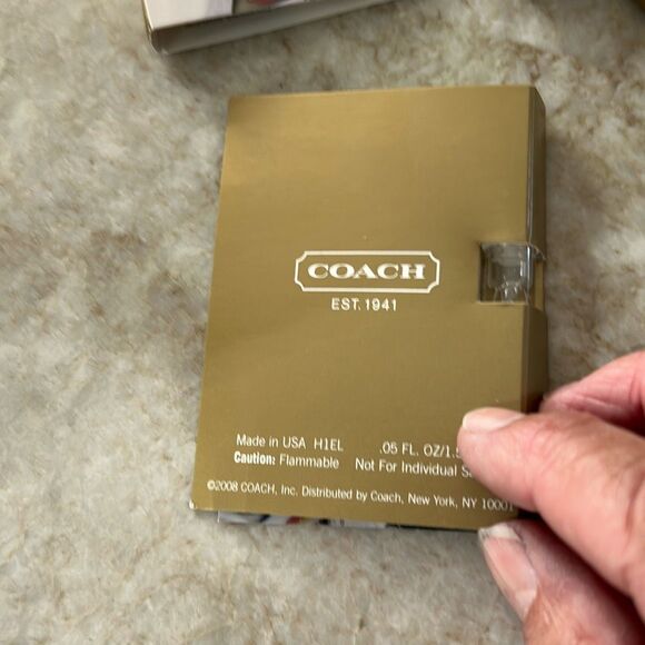 COACH Bundle of Legacy Perfume Vials - Picture 3 of 3